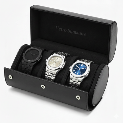 VETRO Collection V3 – 3 Timepieces + Gift Case